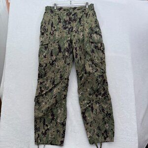 US Navy Type III Cargo Pants Mens M 32x31 Green NWU AOR2 Digital Camo Ripstop